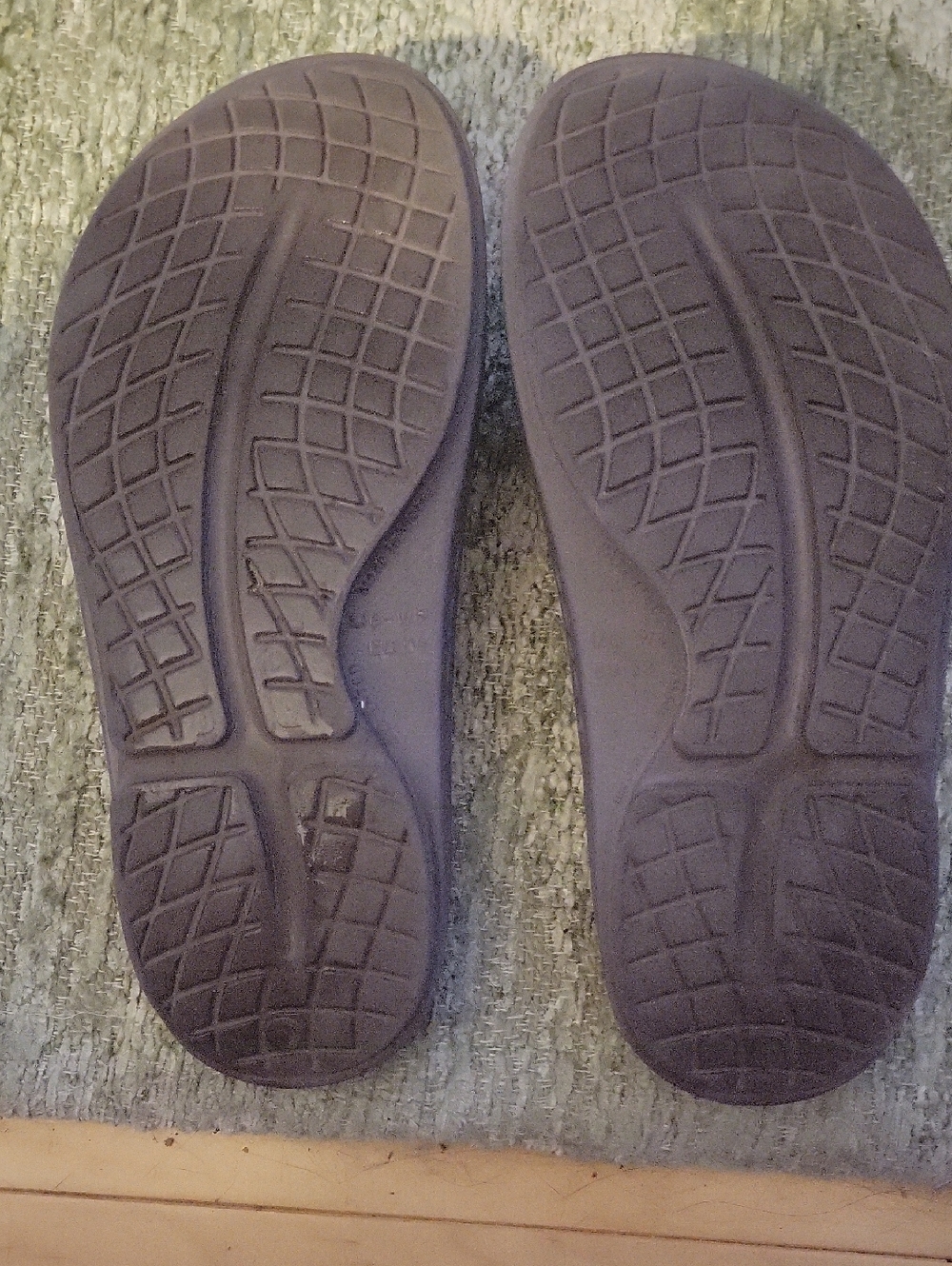 Gray Comfort Foam Thong Sandals - Picture 6 of 6